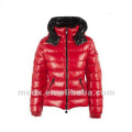 Hood Down-filled bulle down jacket pour les femmes